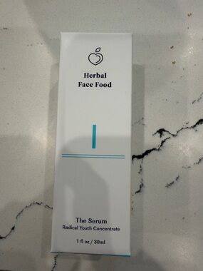 The Serum - White & Teal Radical Youth Concentrate Brand New